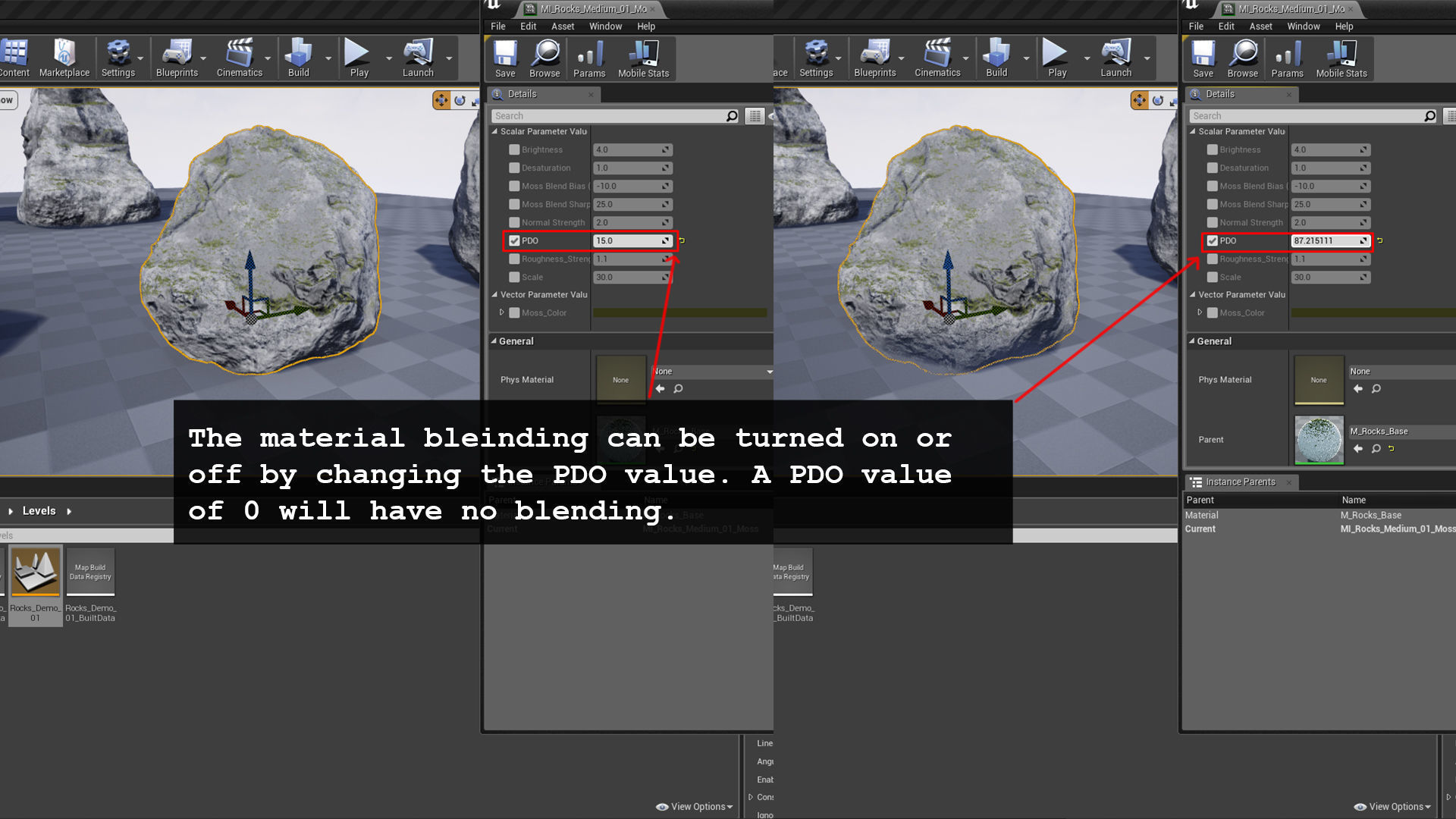 Rocks And Cliffs  50 variations Low-poly 3D model_25
