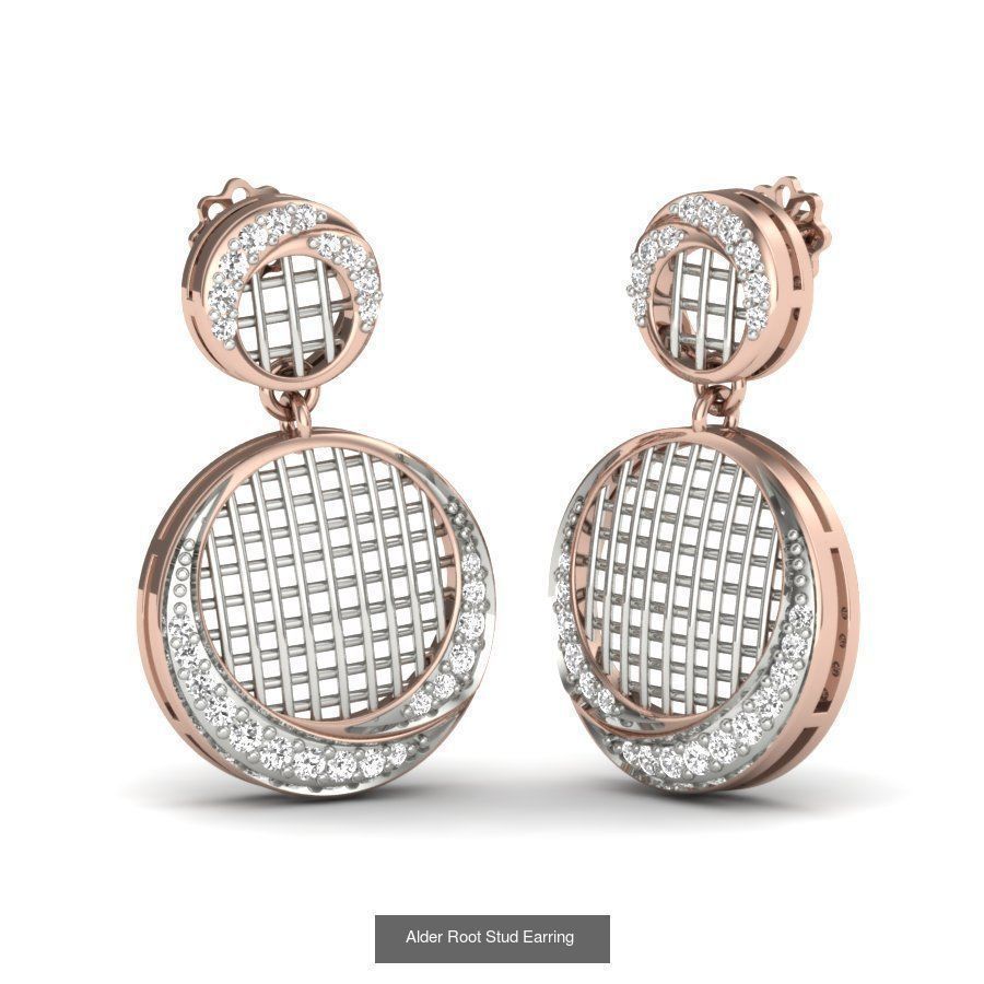 161 Solitaire Women Long Earrings Collection _62