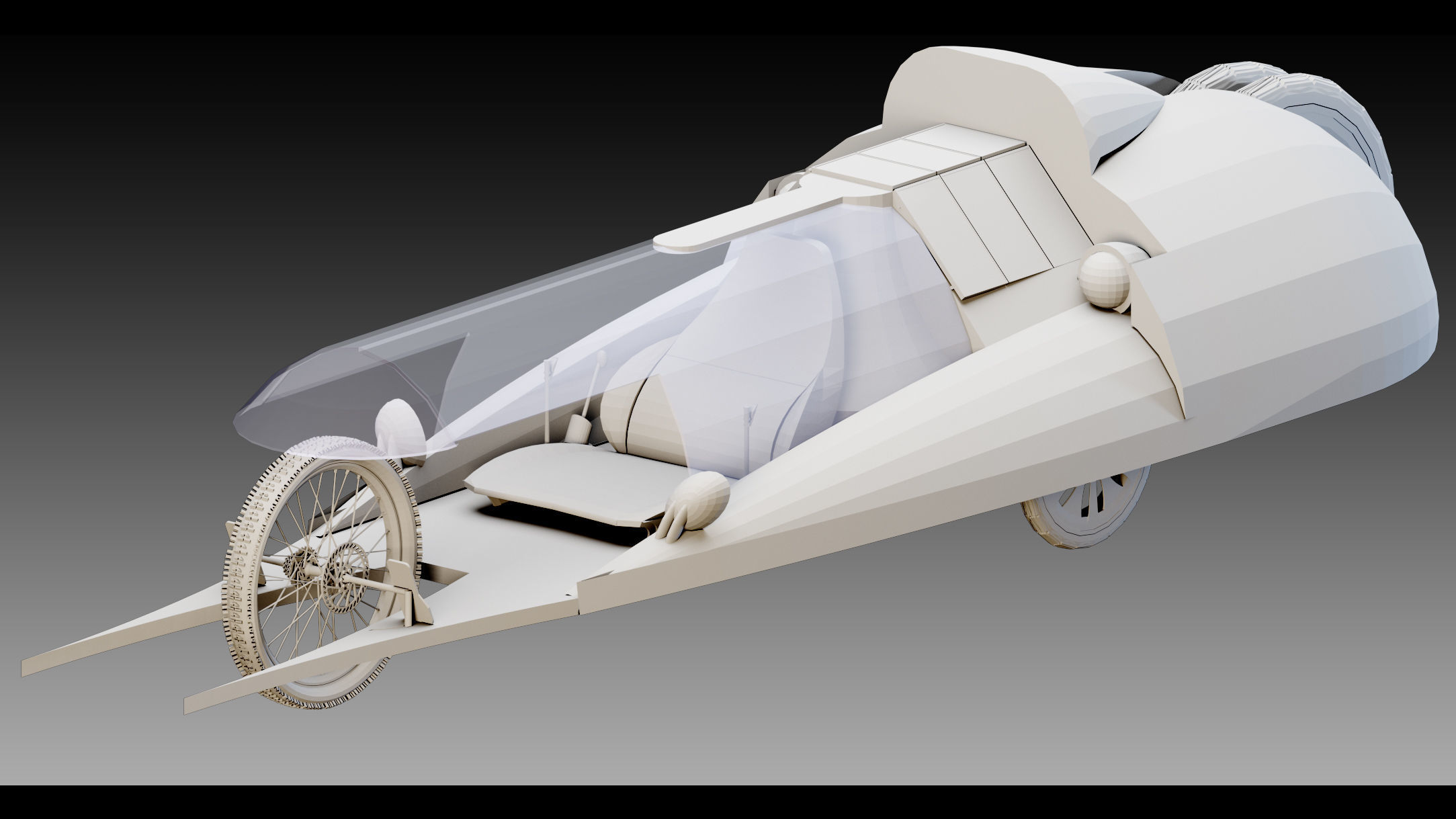 7 Sci- Fi Vehicles- Vol 02- High detail 3d models 3D model_1