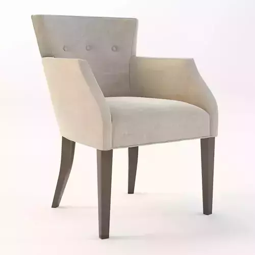 Modern Luxury Occasional Chair 92017 3D model