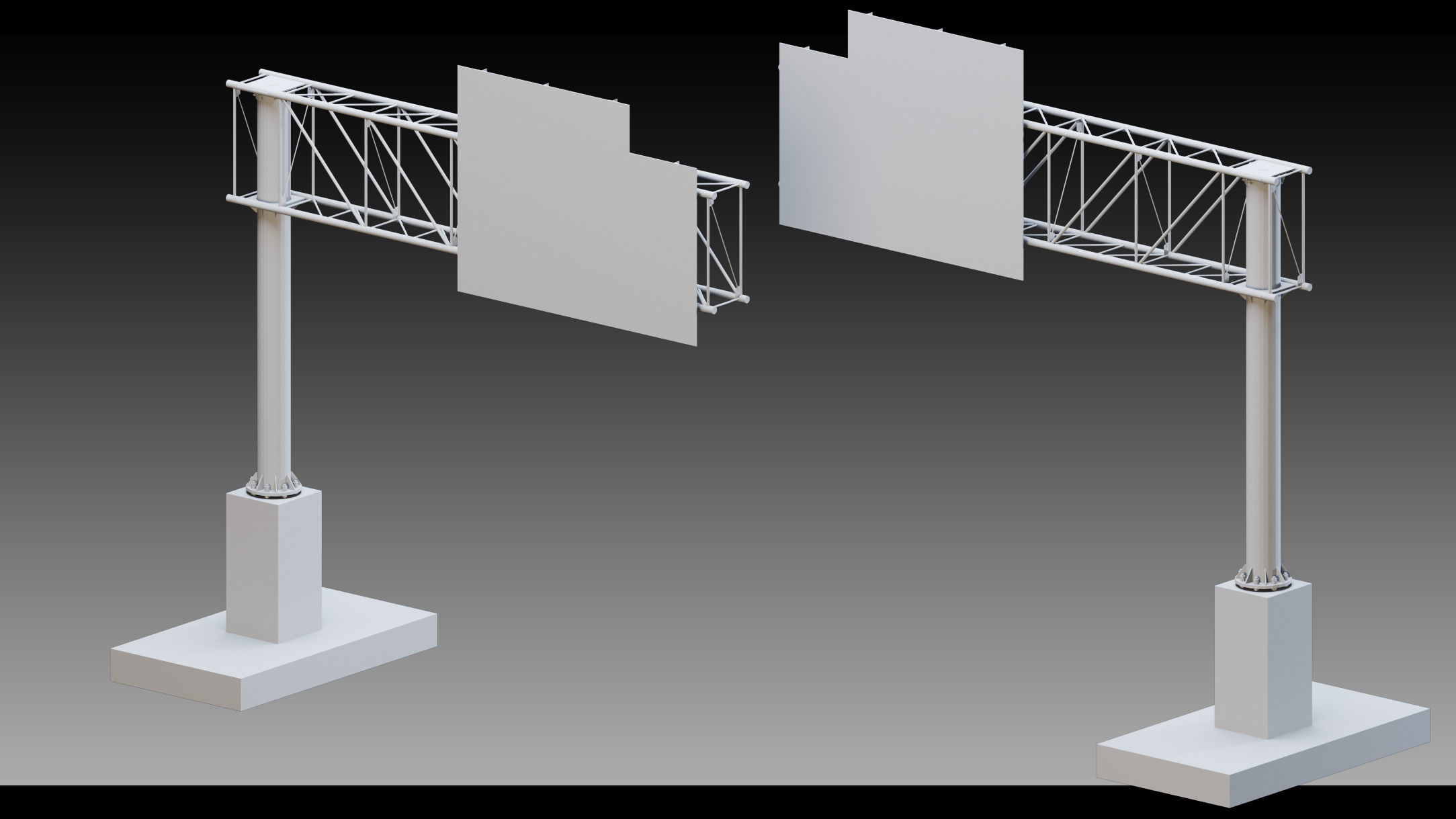 41 Billboard Props- High detail 3d models 3D model_33