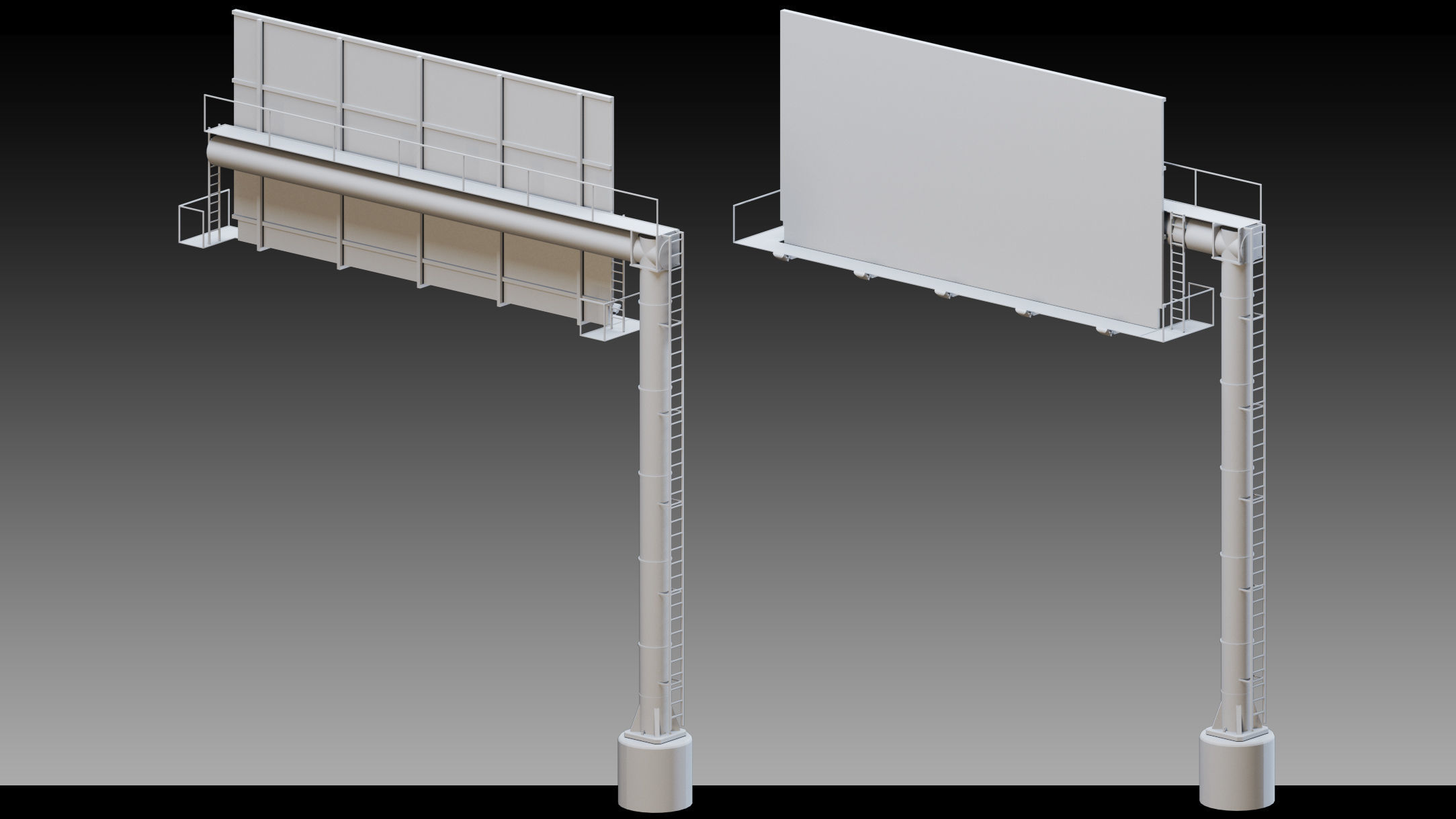 41 Billboard Props- High detail 3d models 3D model_4