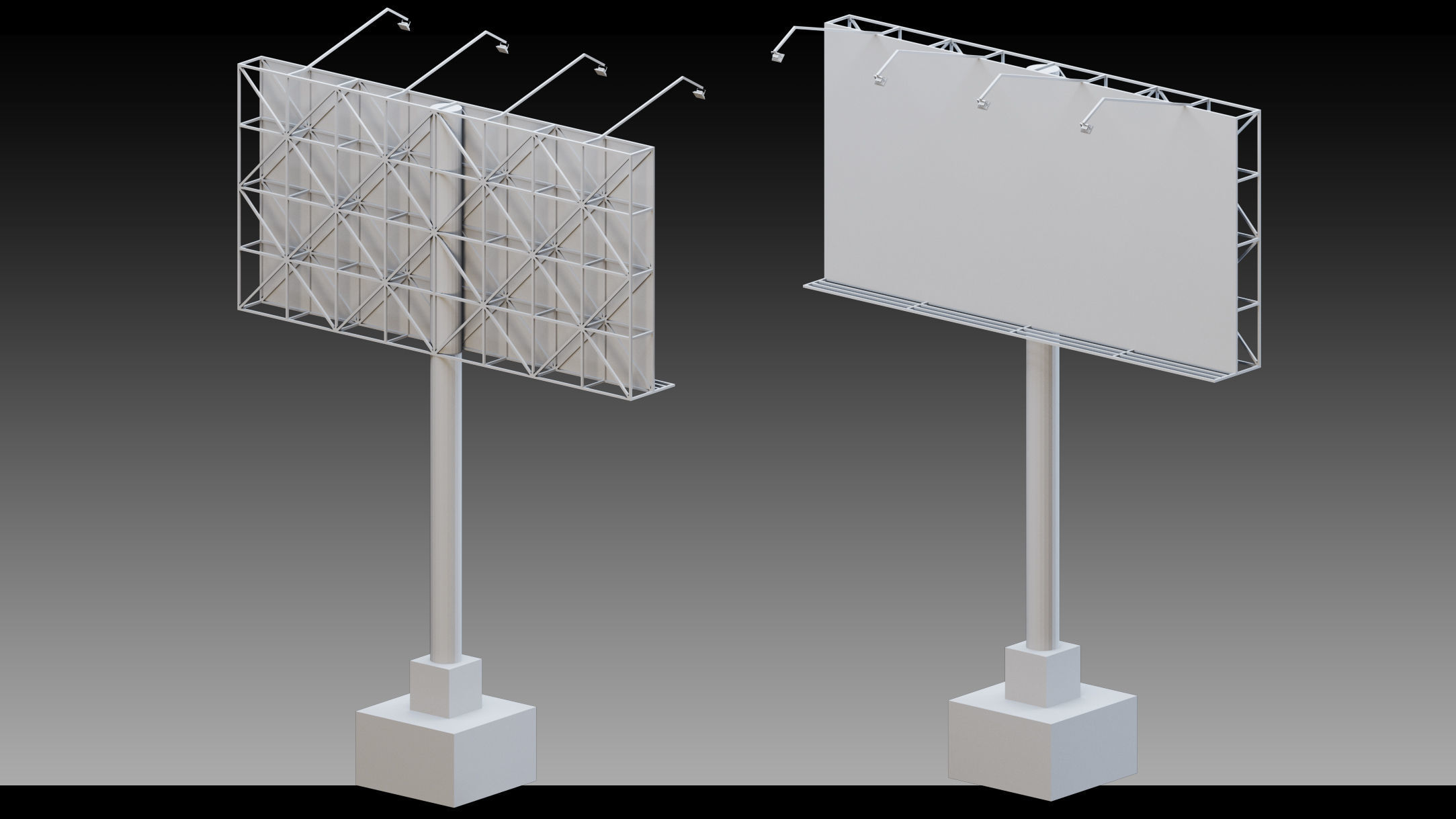 41 Billboard Props- High detail 3d models 3D model_37