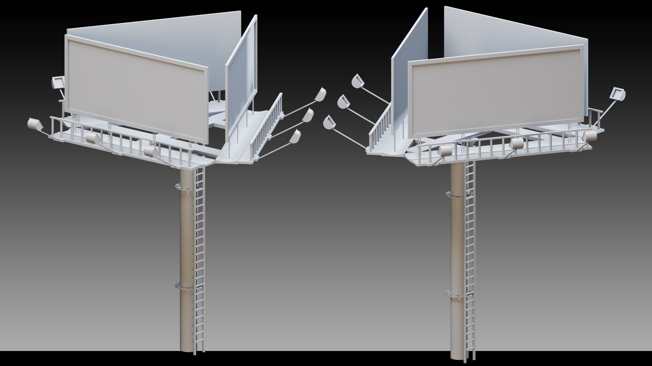 41 Billboard Props- High detail 3d models 3D model_21