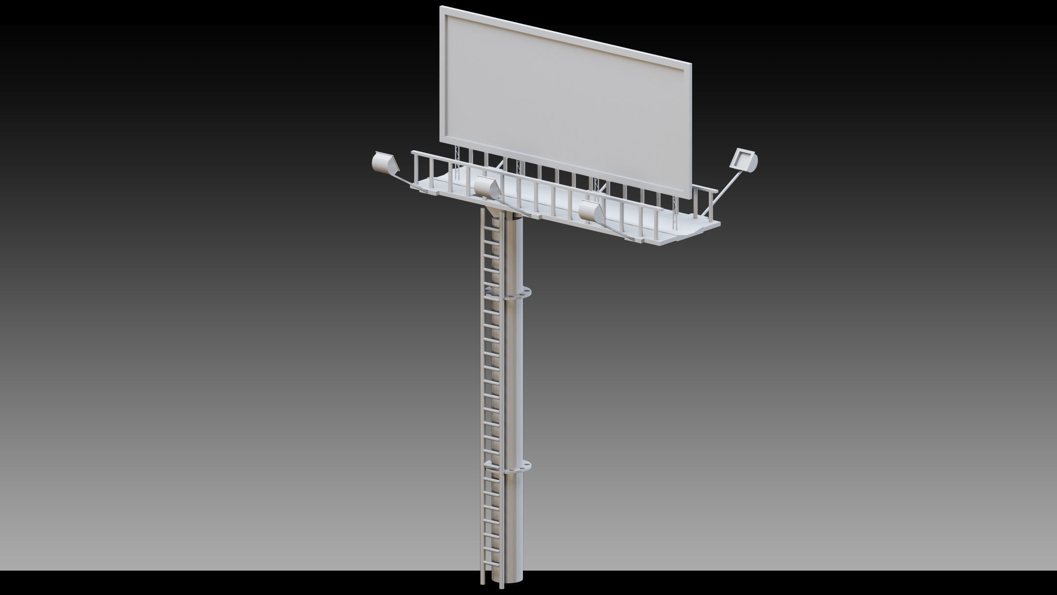 41 Billboard Props- High detail 3d models 3D model_32