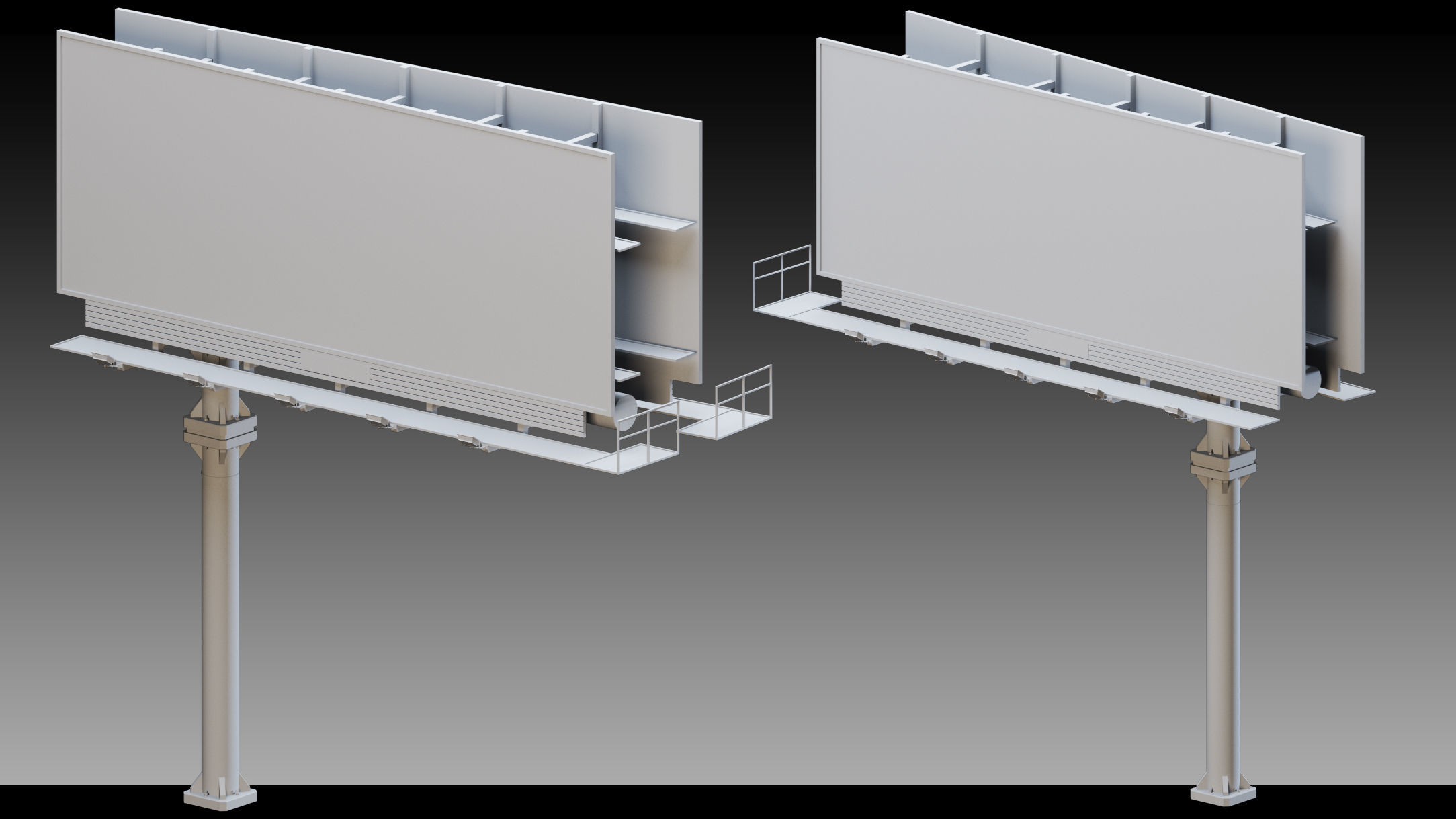 41 Billboard Props- High detail 3d models 3D model_8