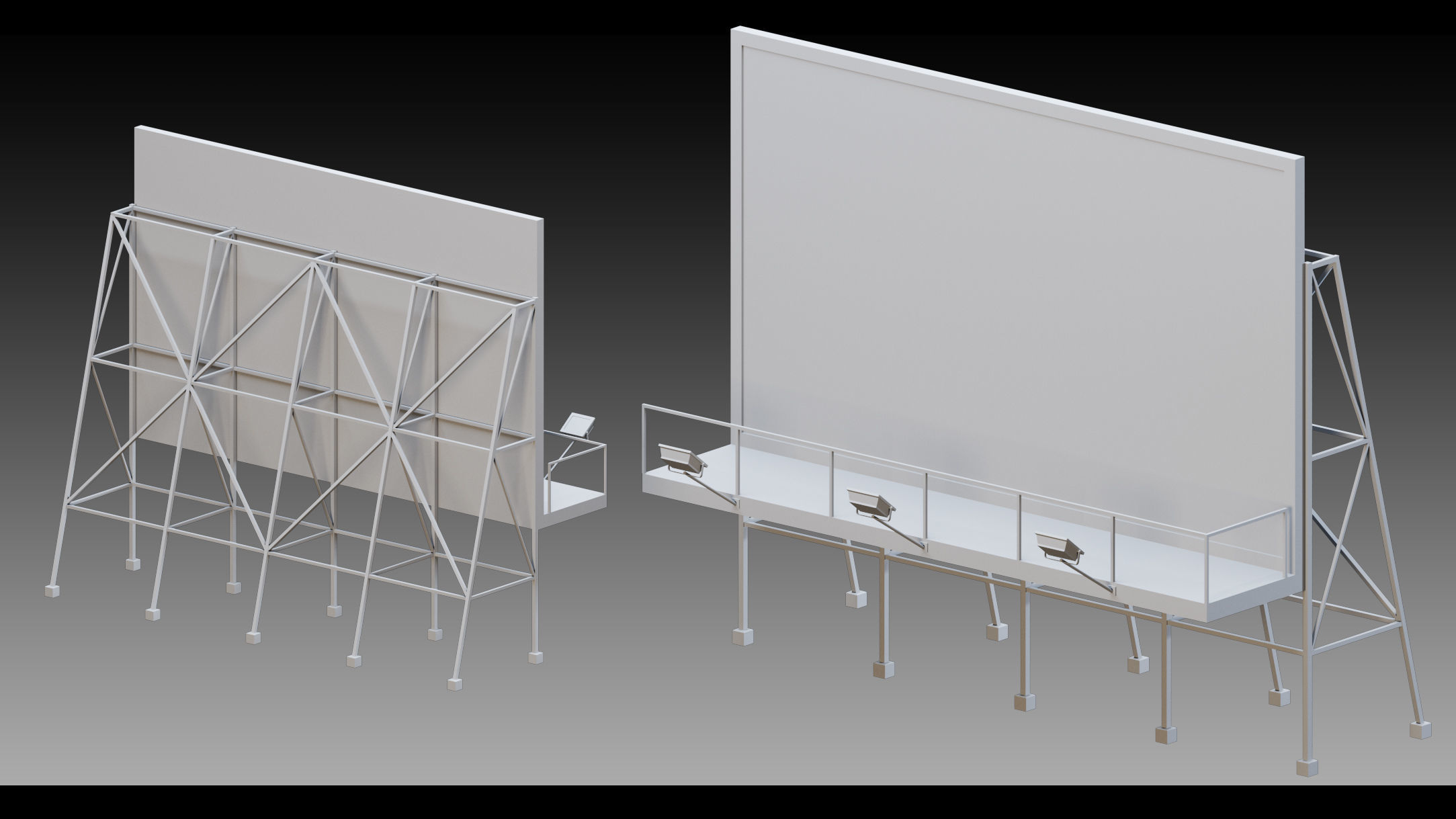 41 Billboard Props- High detail 3d models 3D model_29