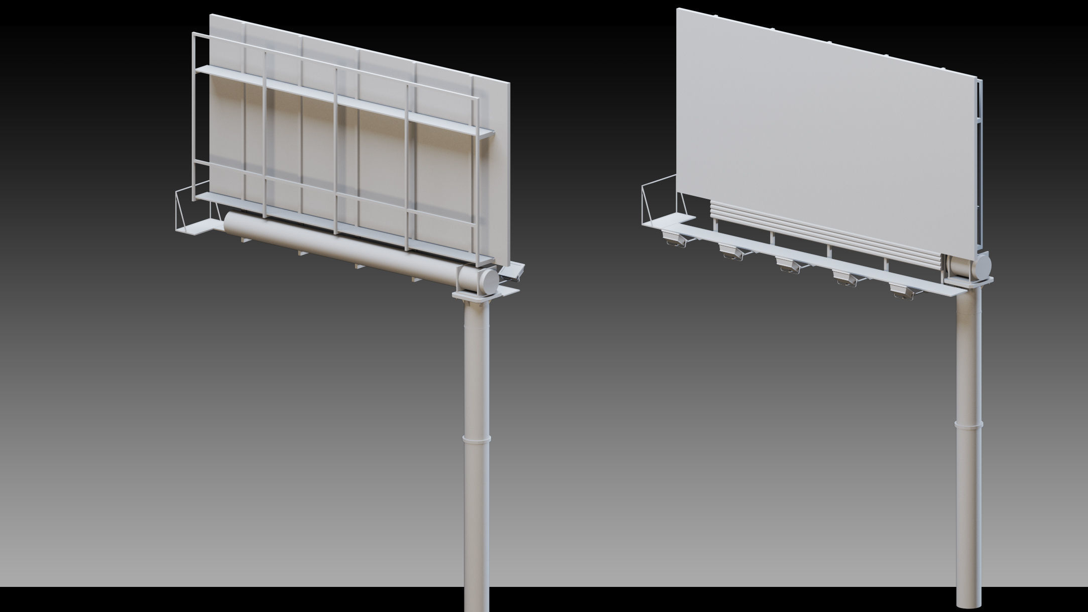 41 Billboard Props- High detail 3d models 3D model_10