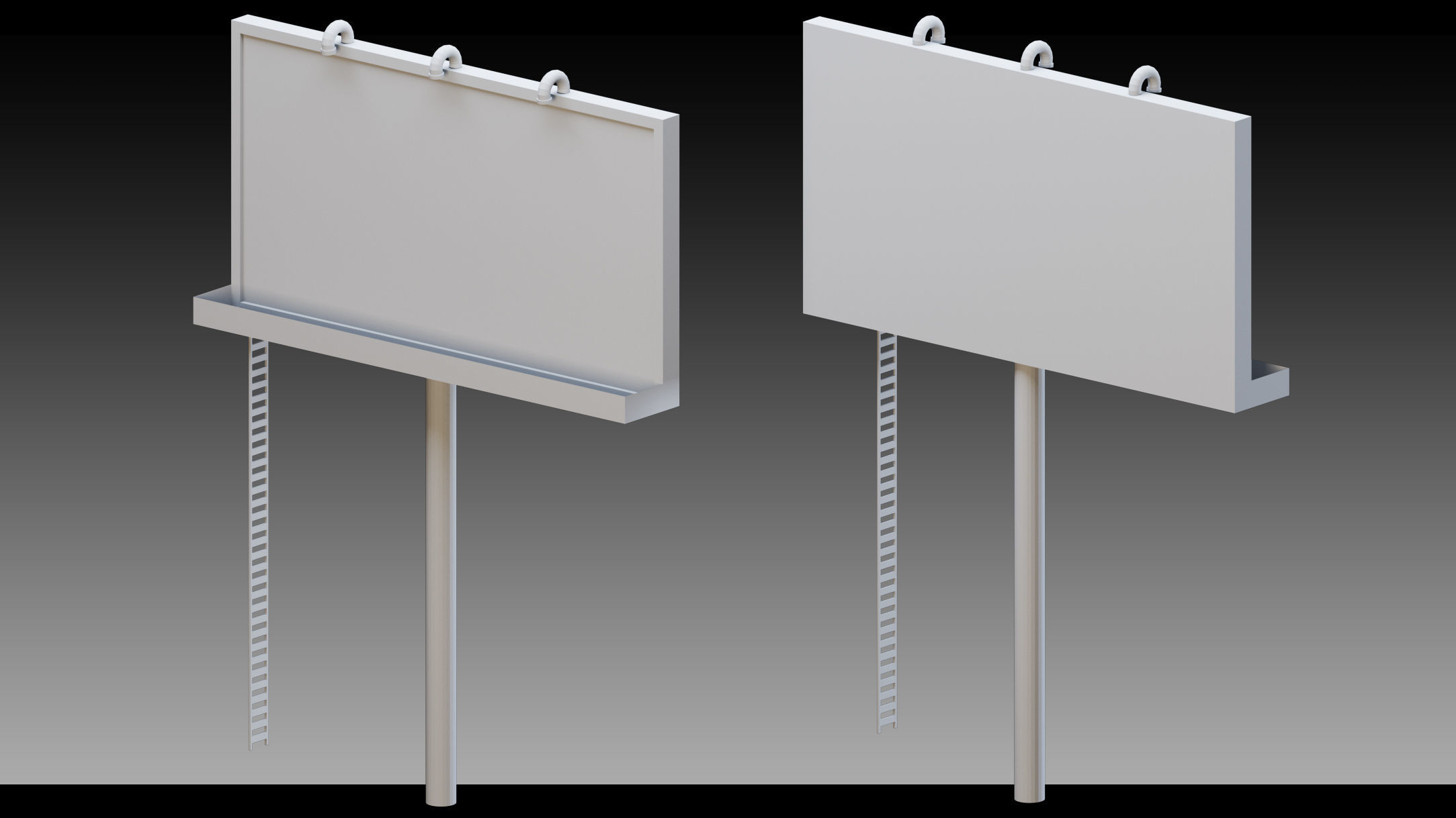 41 Billboard Props- High detail 3d models 3D model_1