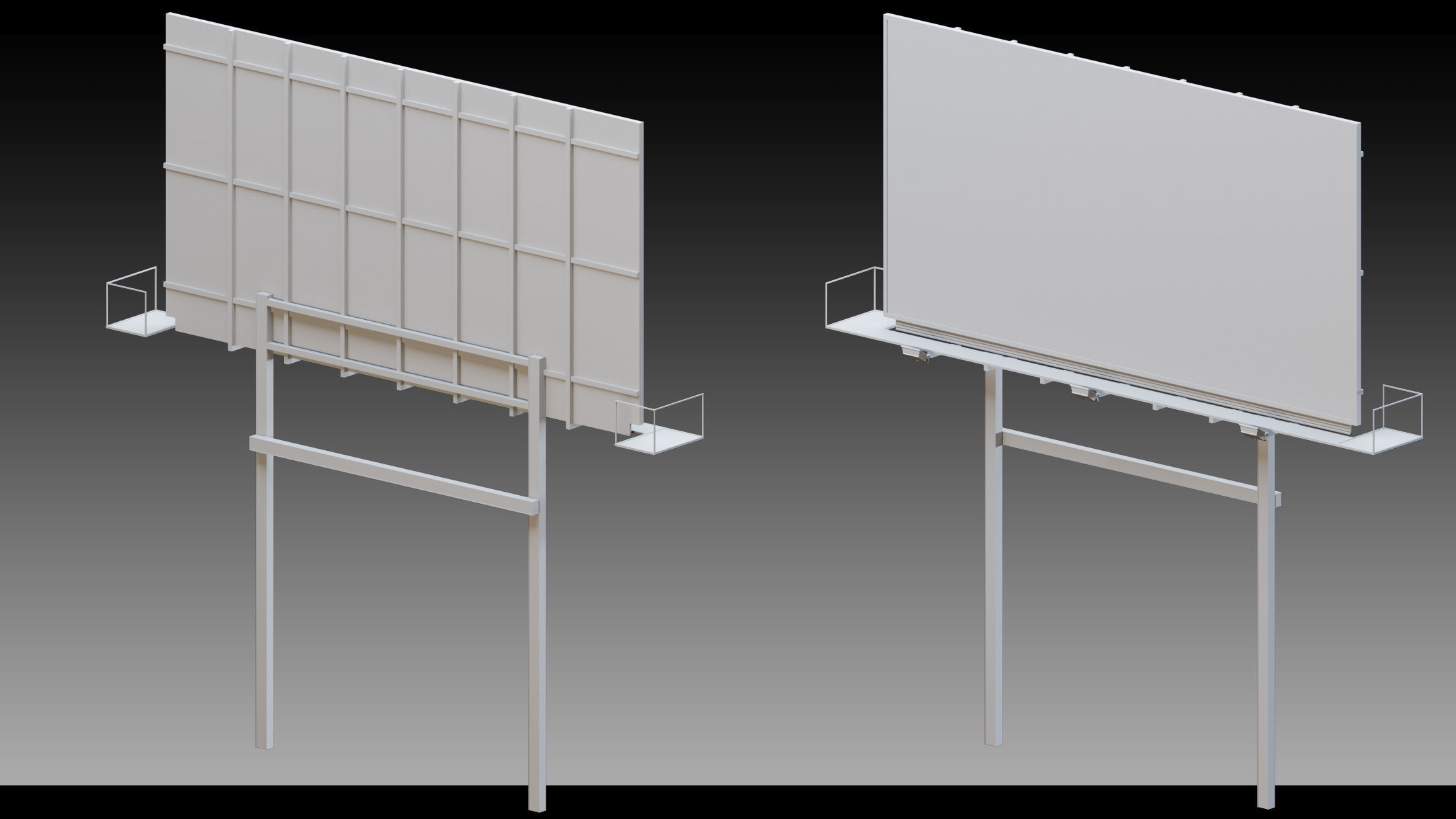 41 Billboard Props- High detail 3d models 3D model_9