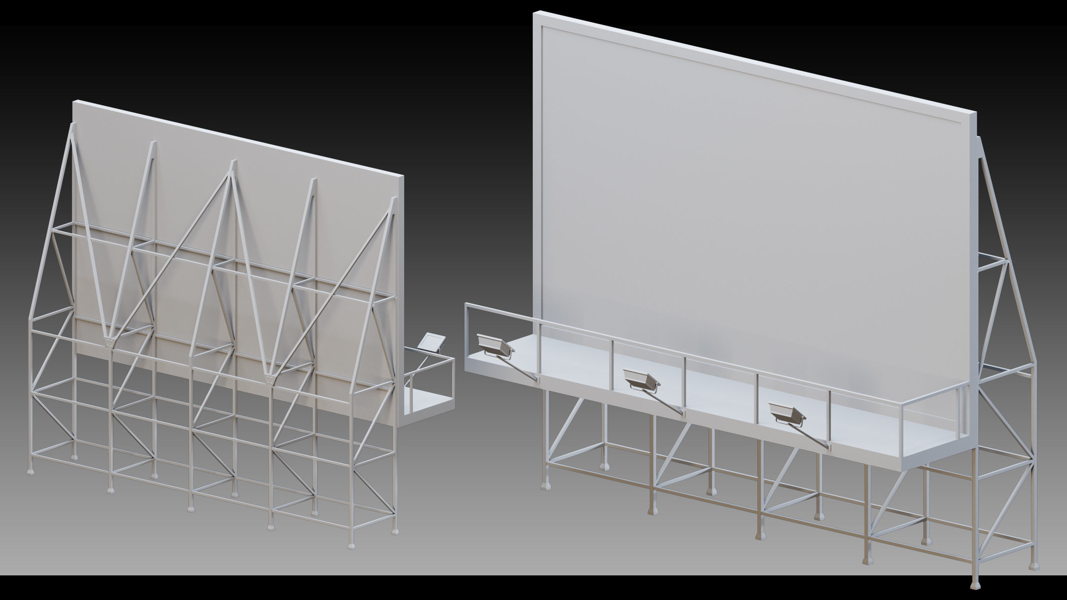 41 Billboard Props- High detail 3d models 3D model_20