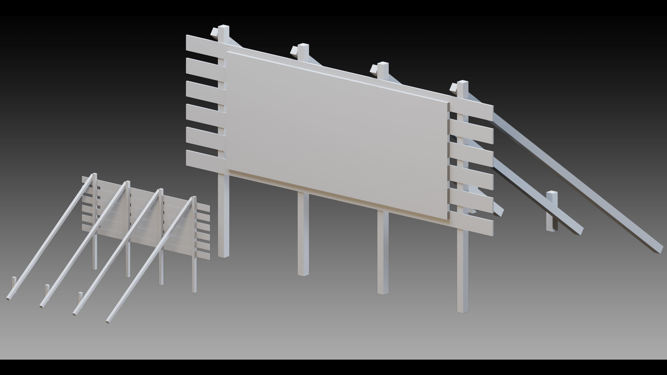 41 Billboard Props- High detail 3d models 3D model_31