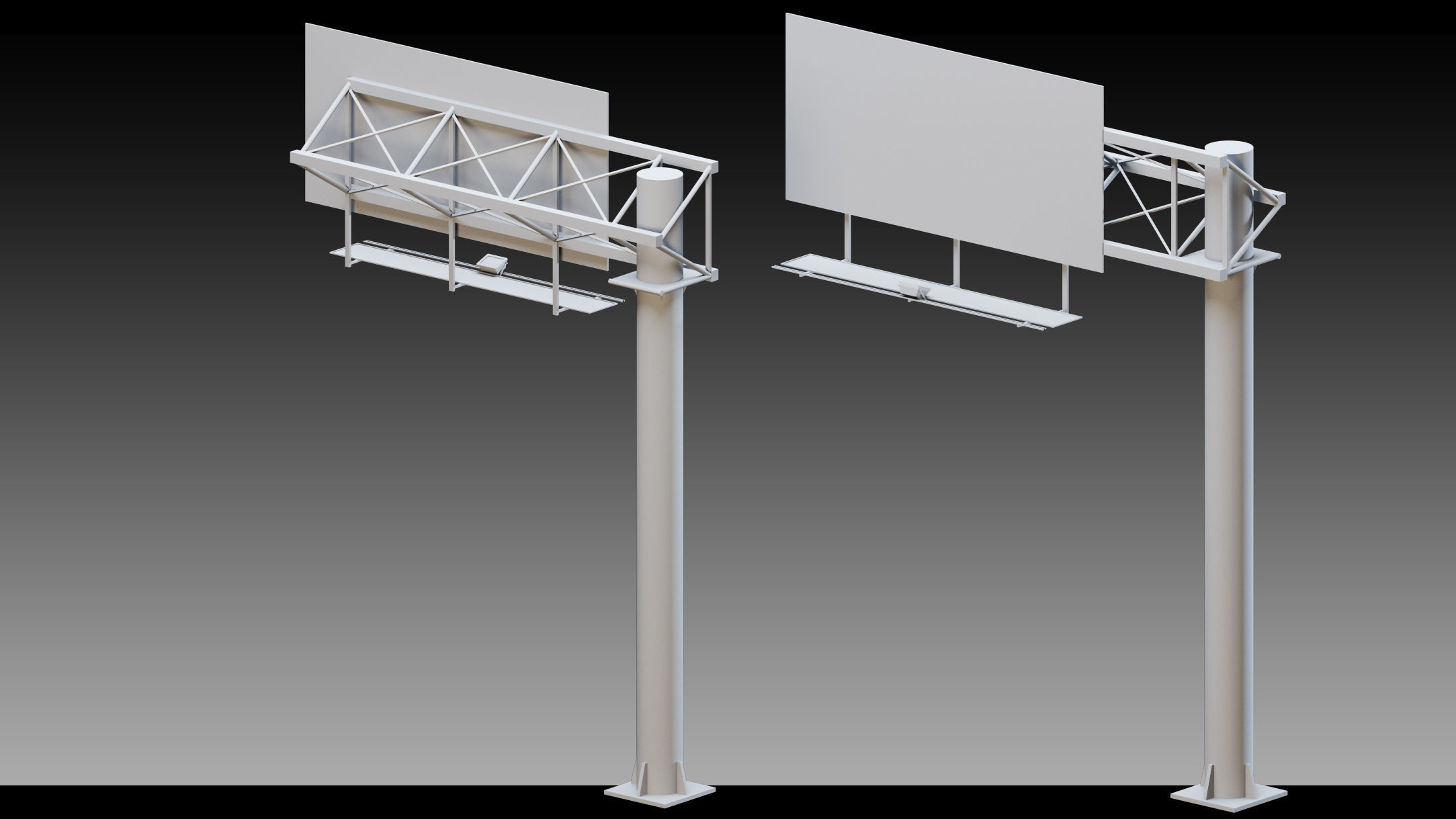 41 Billboard Props- High detail 3d models 3D model_28