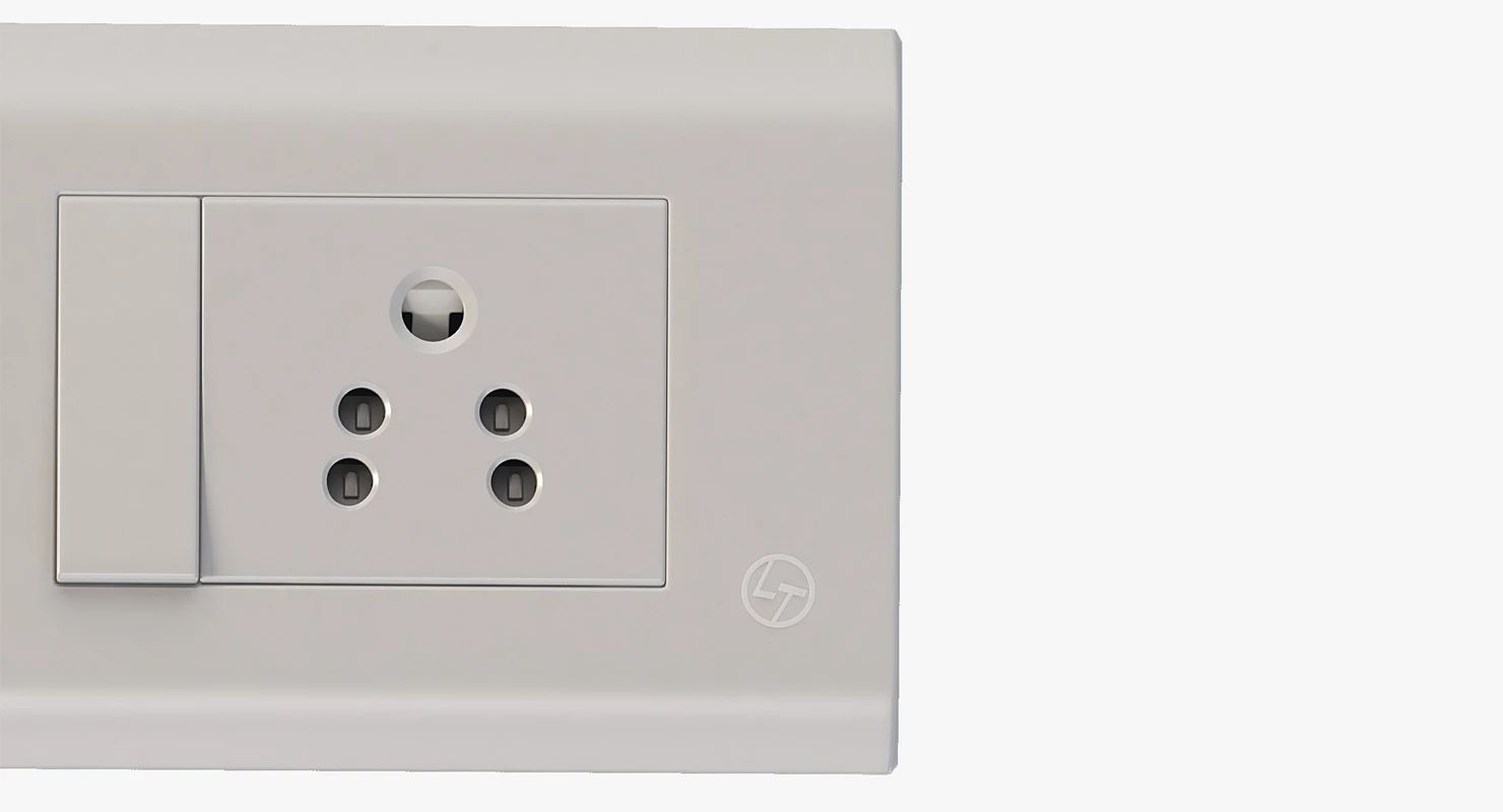Modular Range Oris Switches and Sockets Set 3D model_5