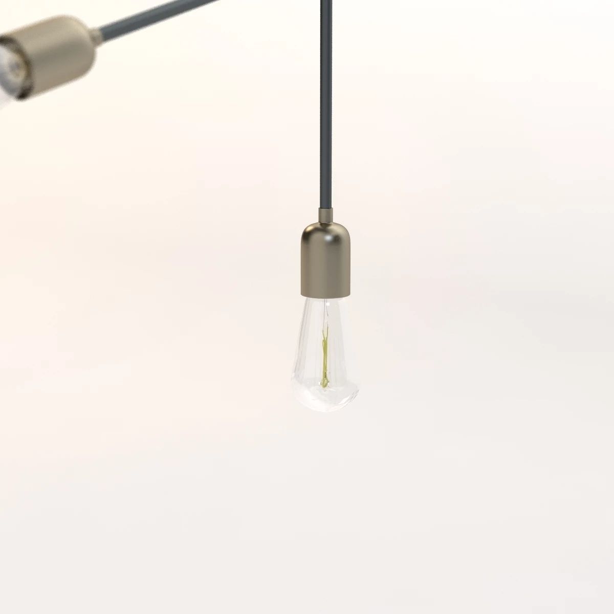 Molecular Ceiling Light 3D model_4