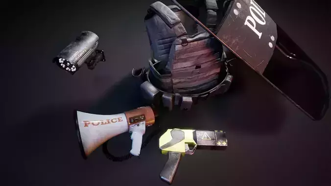 Police Props  23 Assets