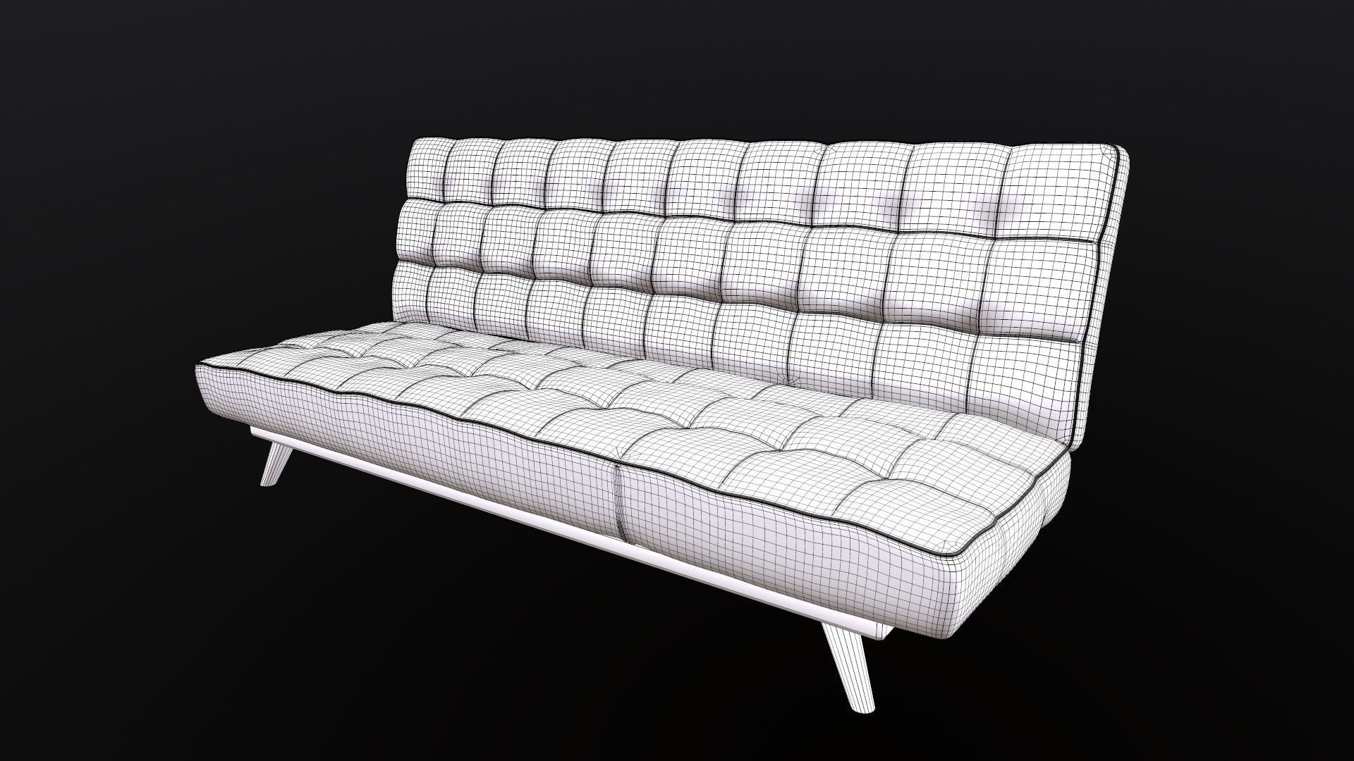 Sofa 3 Seater 3D model_15
