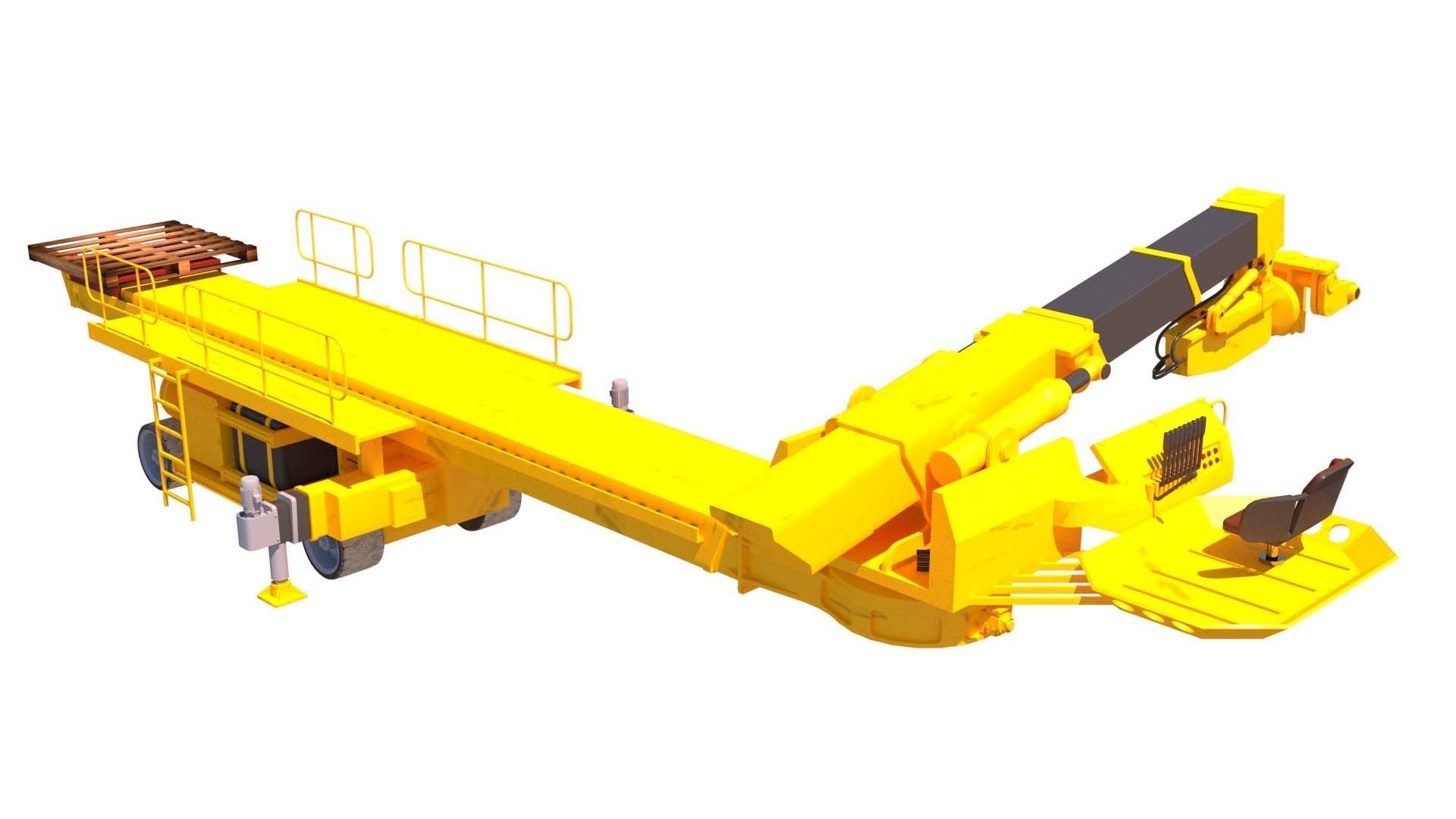 lainera crane 3D model_2