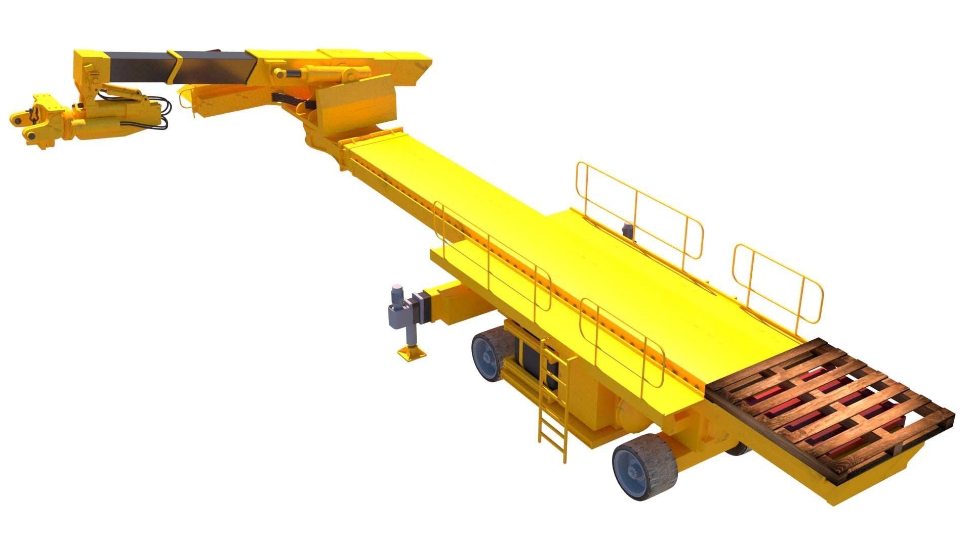 lainera crane 3D model_4