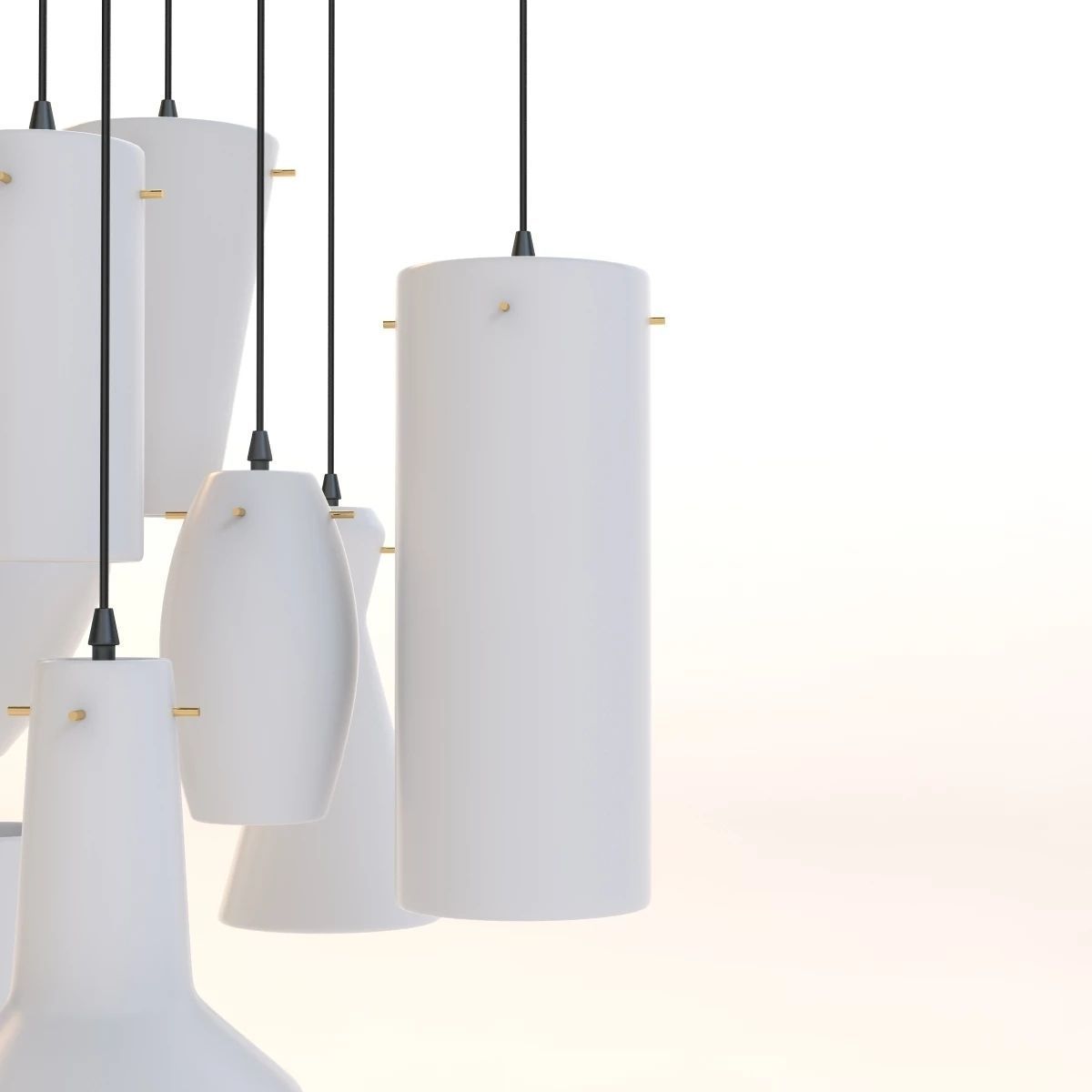 N-7840 Chandelier 3D model_4