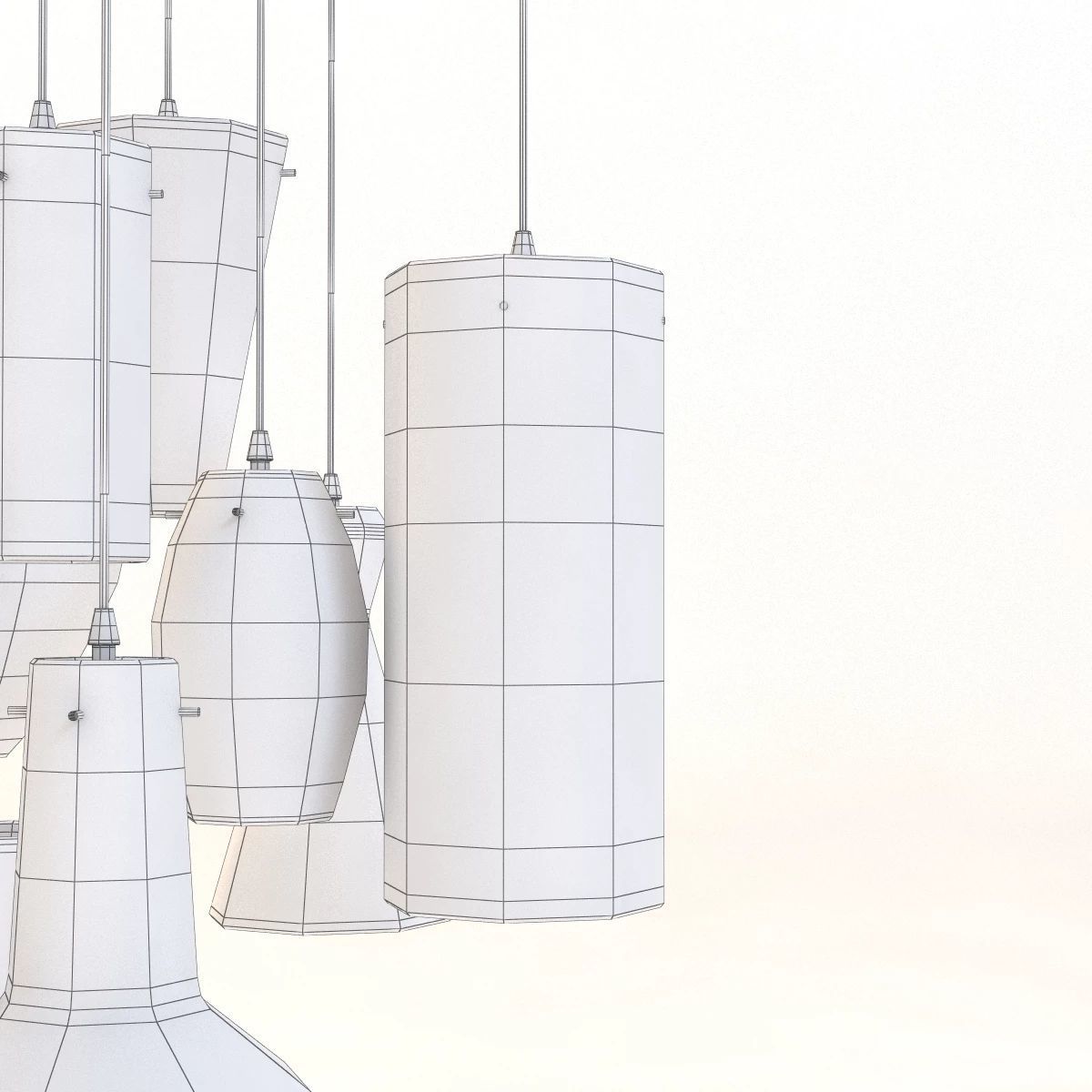 N-7840 Chandelier 3D model_9
