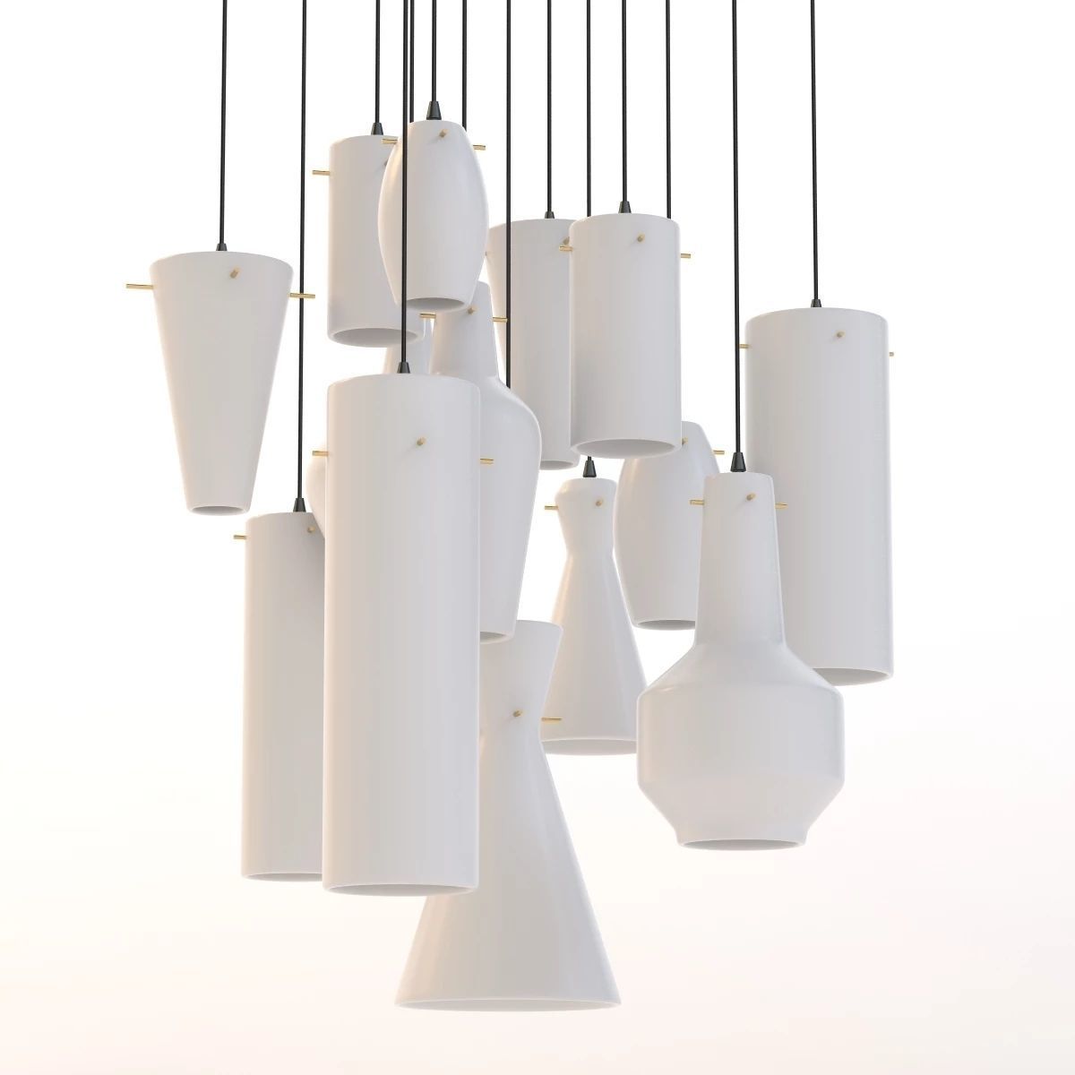 N-7840 Chandelier 3D model_2