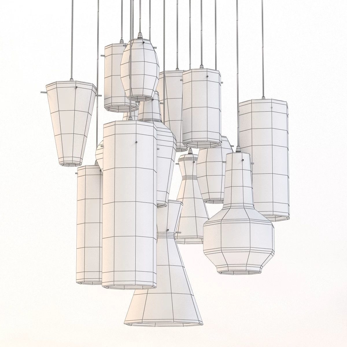 N-7840 Chandelier 3D model_8