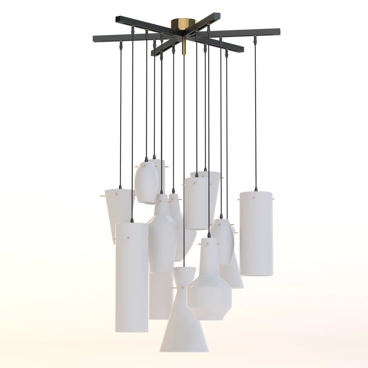 N-7840 Chandelier 3D model_1