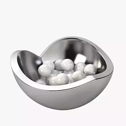 Nambe Love Bowl Table Decor Centerpiece