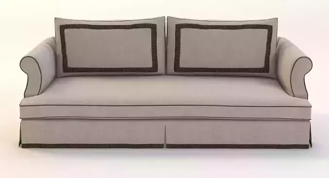 Nancy Corzine SK Fredrick Sofa 3D model
