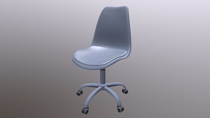 Chair office 3D model 7