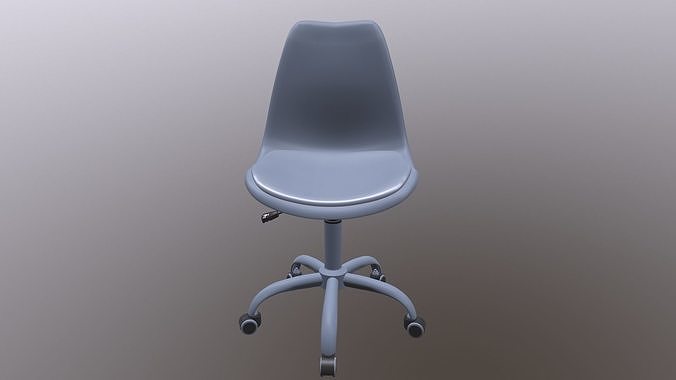 Chair office 3D model 4