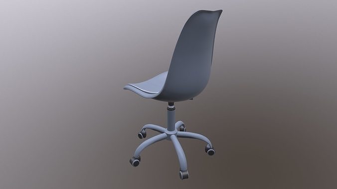Chair office 3D model 6