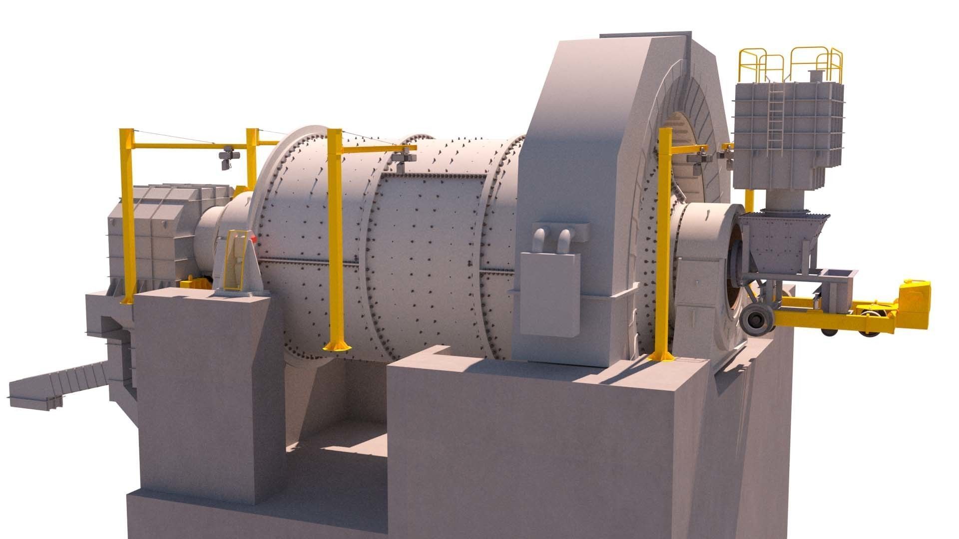 molino de bolas03 3D model_4