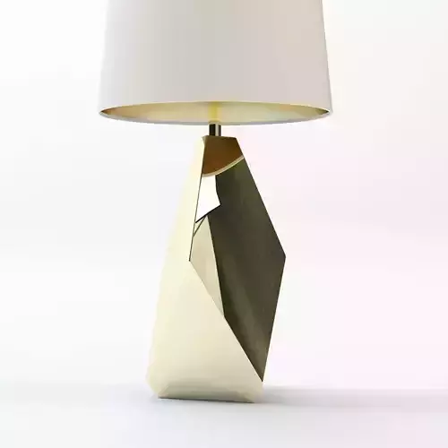 Nate Berkus gold table lamp