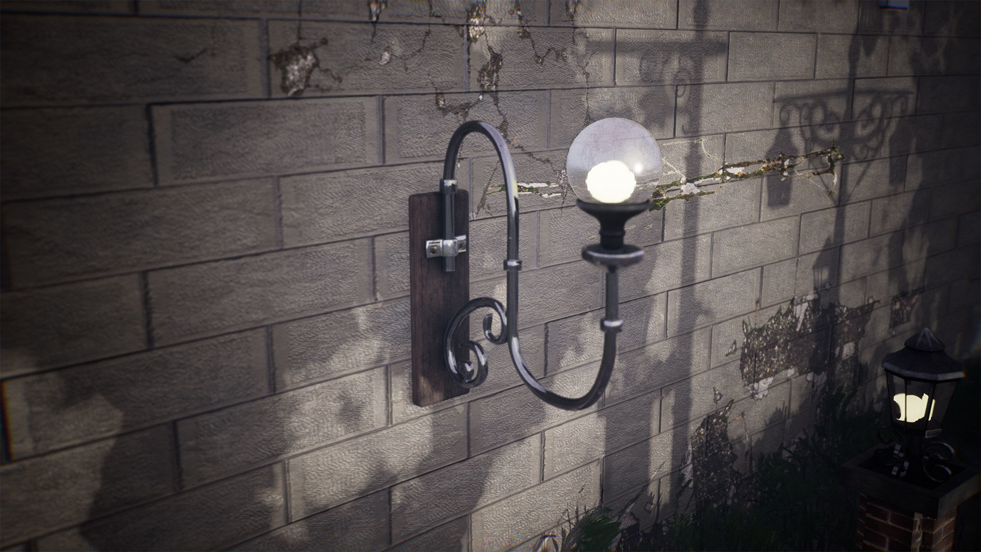Modular Streetlights 46 Assets Low-poly 3D model_8