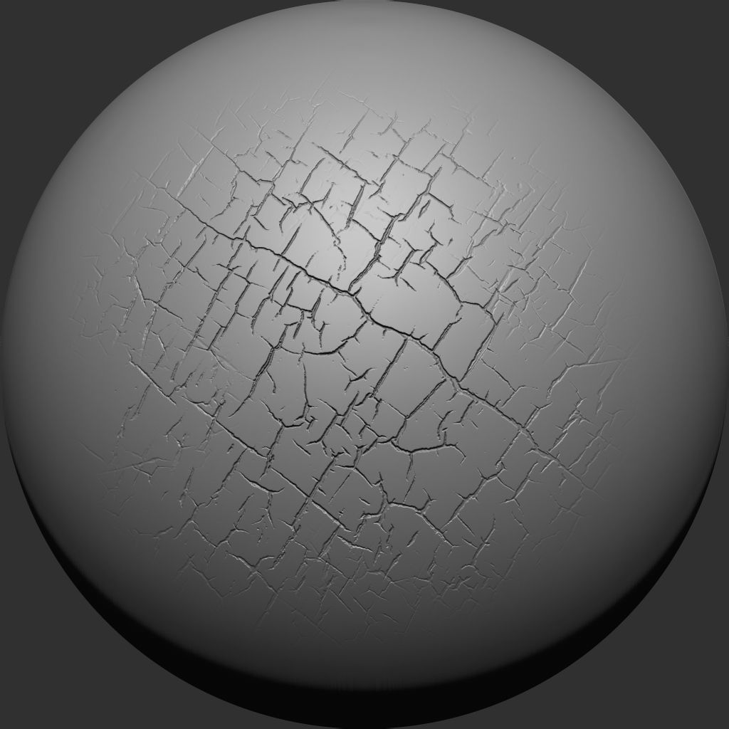Crack VDM Brushes and Alpha Vol 5 Low-poly 3D model_19