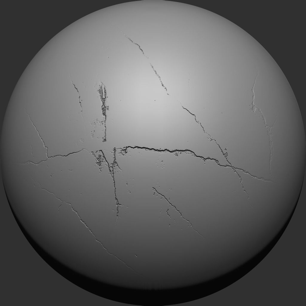 Crack VDM Brushes and Alpha Vol 5 Low-poly 3D model_14