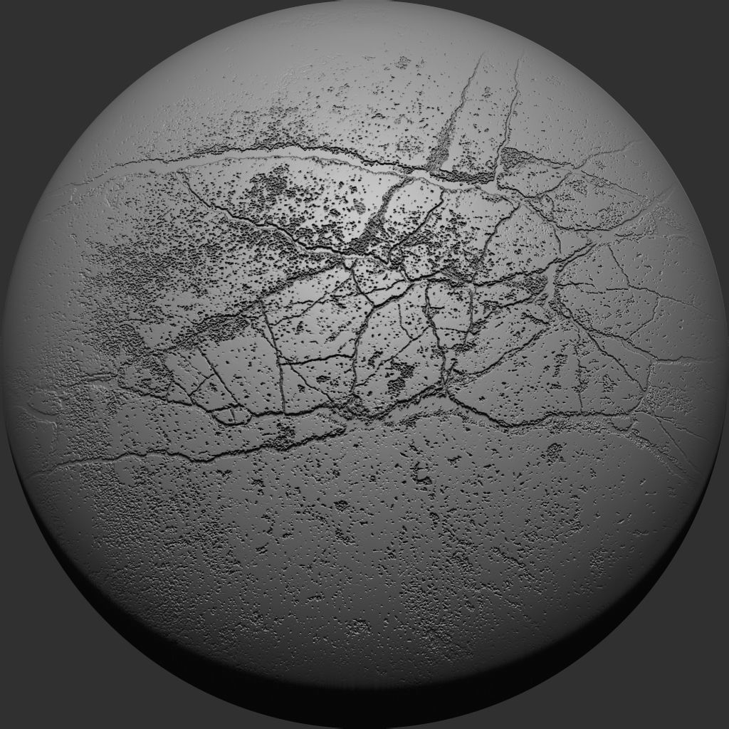 Crack VDM Brushes and Alpha Vol 5 Low-poly 3D model_23