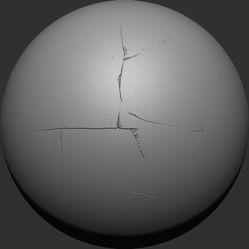 Crack VDM Brushes and Alpha Vol 5 Low-poly 3D model_13