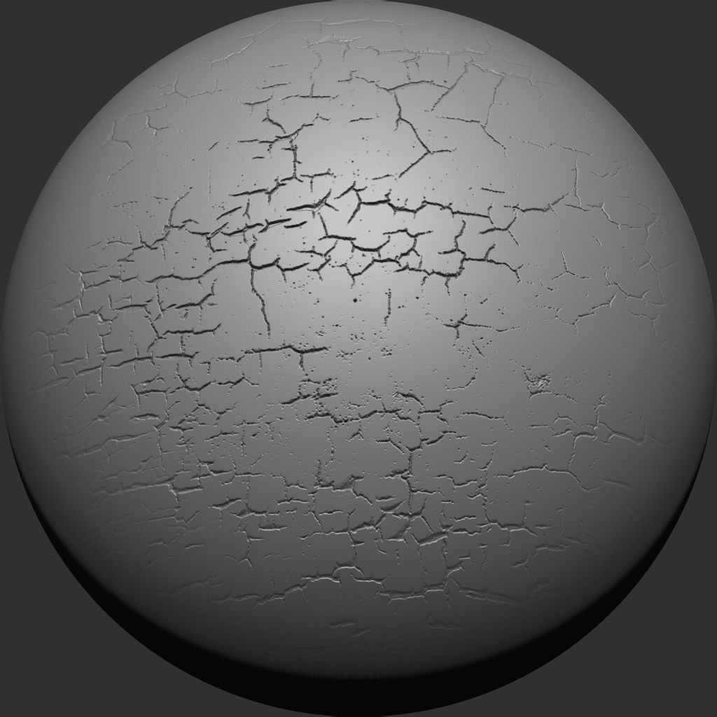 Crack VDM Brushes and Alpha Vol 5 Low-poly 3D model_21