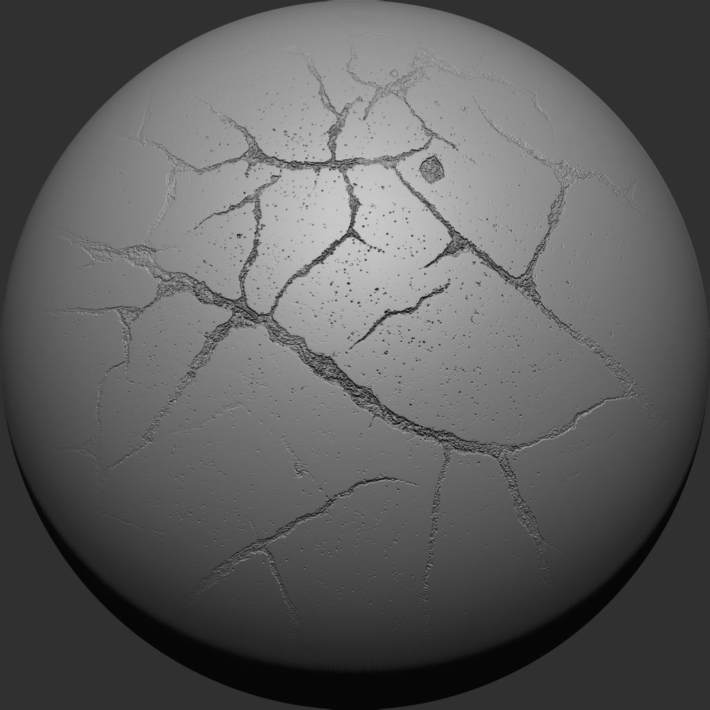 Crack VDM Brushes and Alpha Vol 5 Low-poly 3D model_10