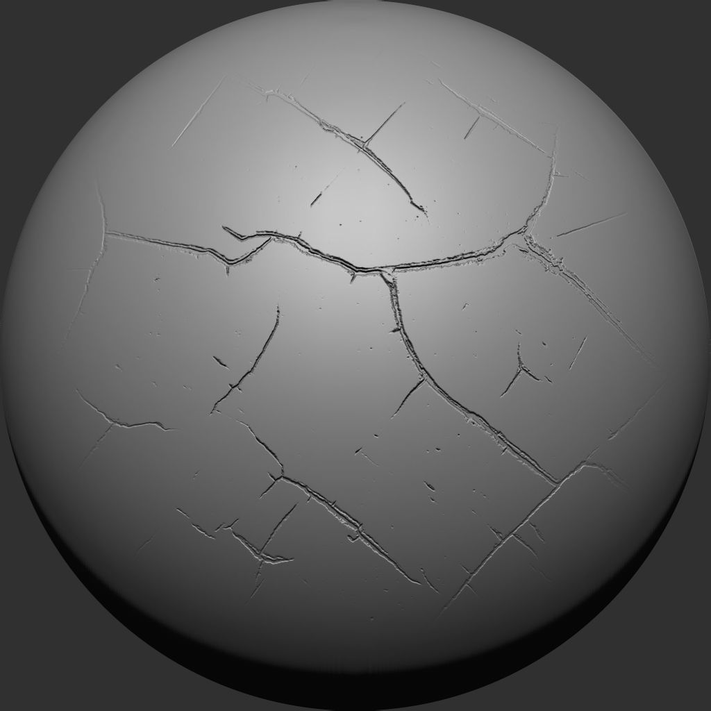 Crack VDM Brushes and Alpha Vol 5 Low-poly 3D model_22