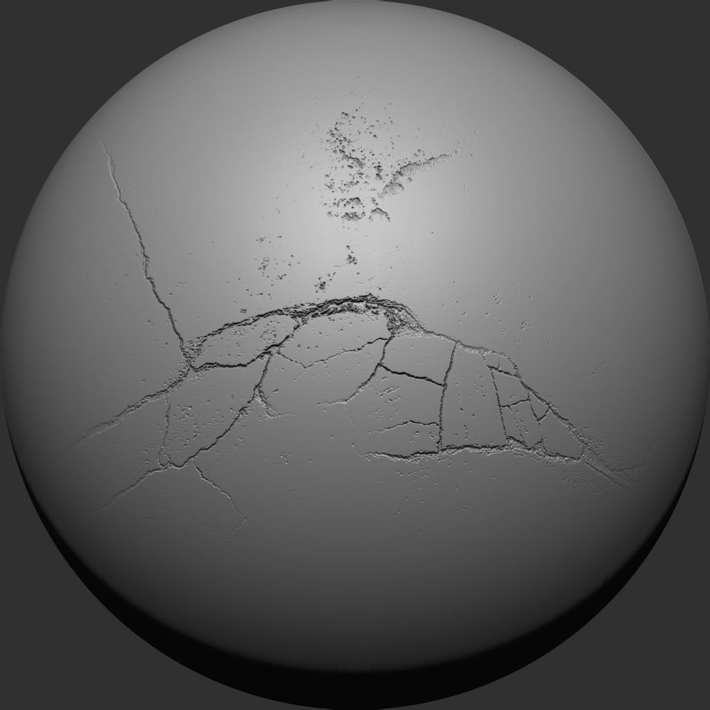 Crack VDM Brushes and Alpha Vol 5 Low-poly 3D model_18