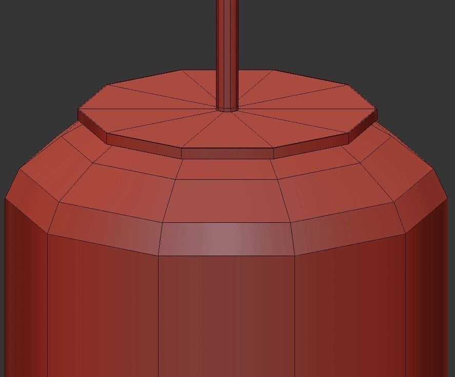 Bianca Dimmable Pendant 3D model_2