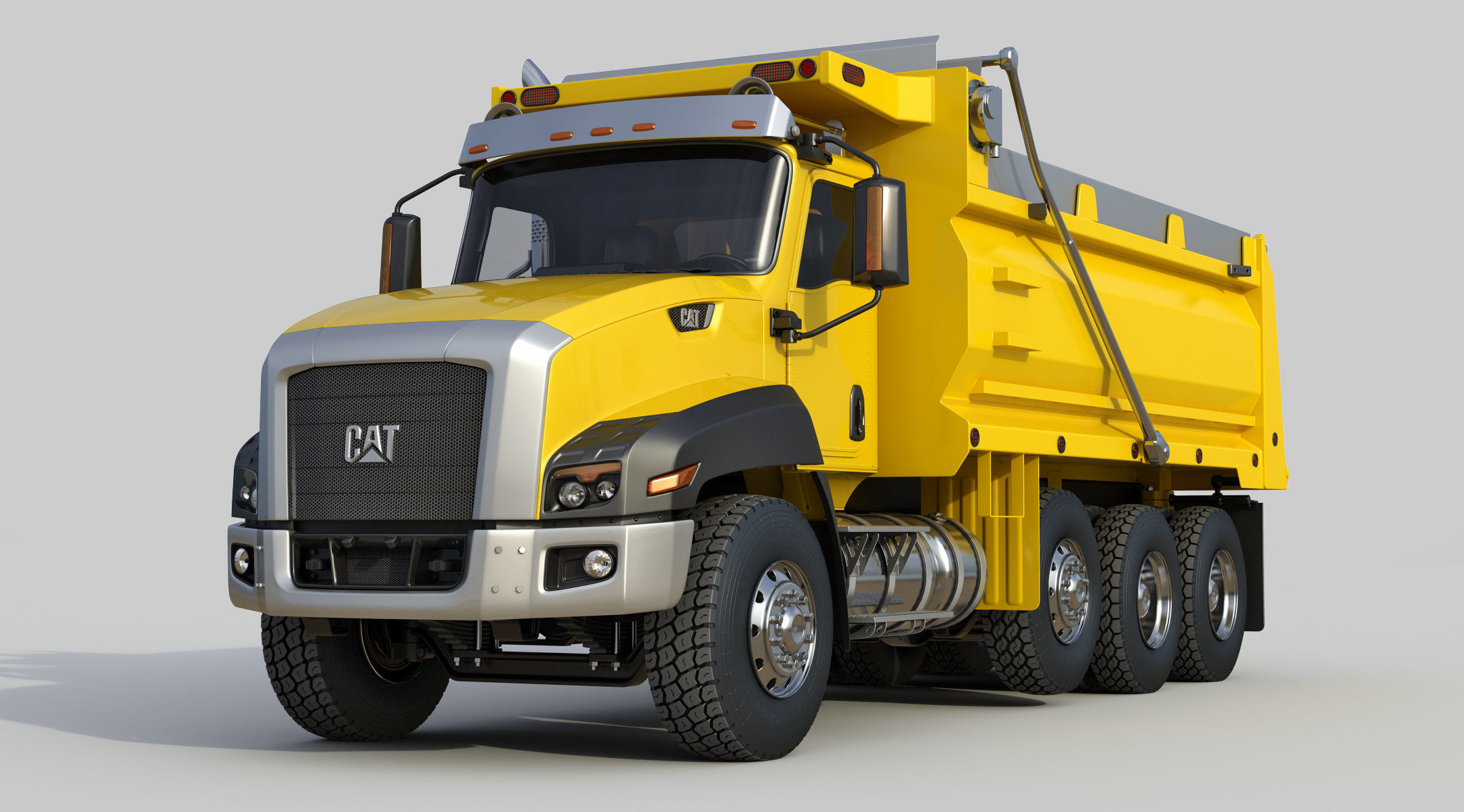 Dump Truck CT660S 3D model | CGTrader