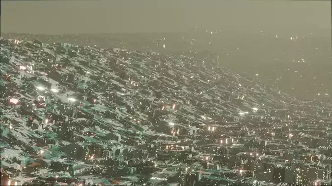Sci Fi Terrain 1a 3D model Sci Fi Terrain 1a 3D model
