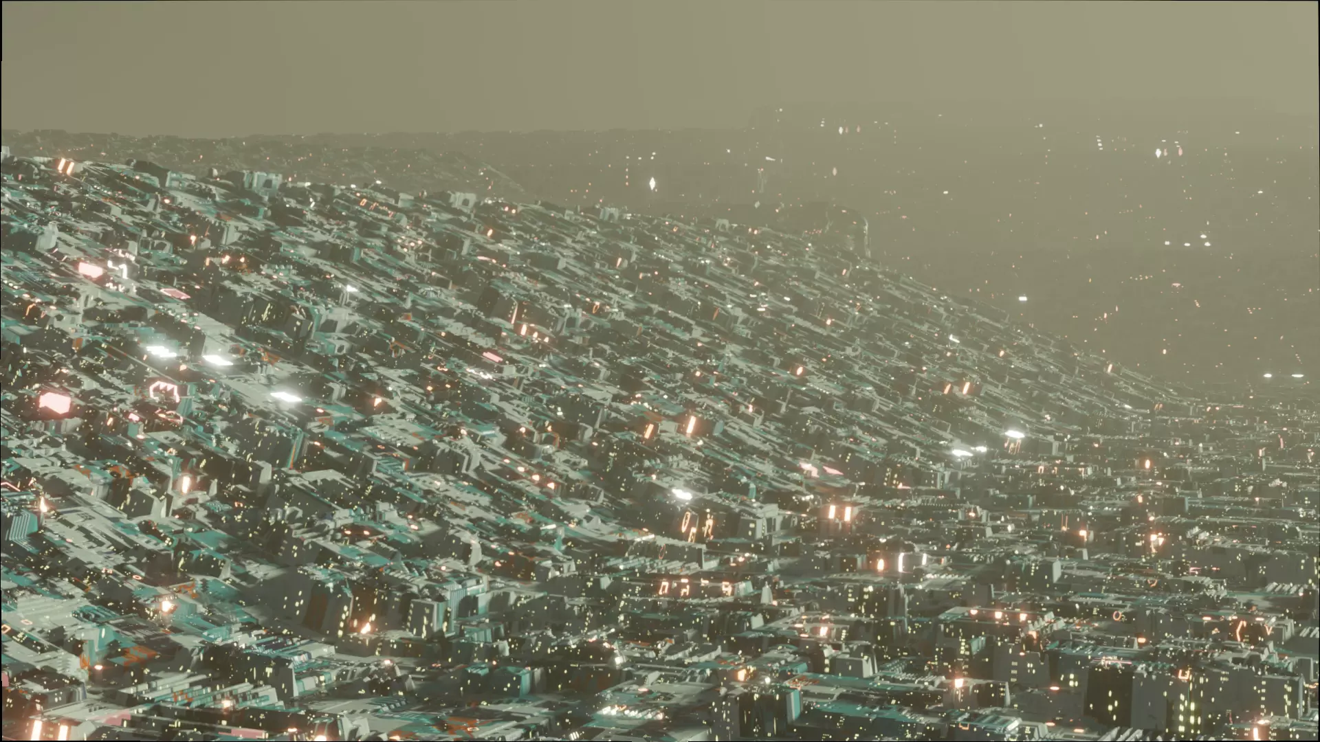 Sci Fi Terrain 1a 3D model_0