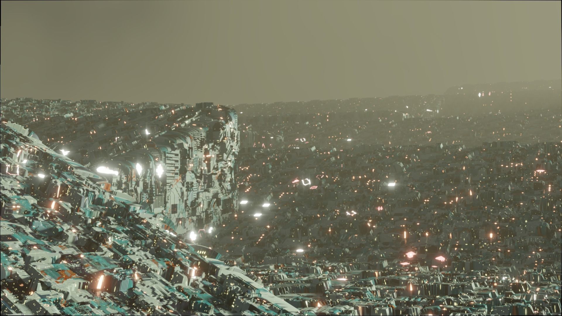 Sci Fi Terrain 1a 3D model_3