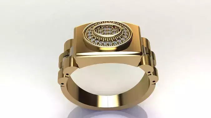 Signet Diamond Ring R 180